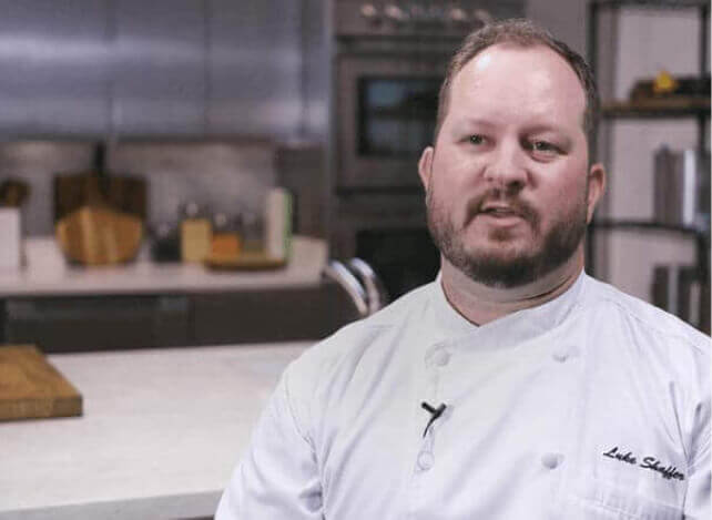 Chef Instructor Luke Shaffer