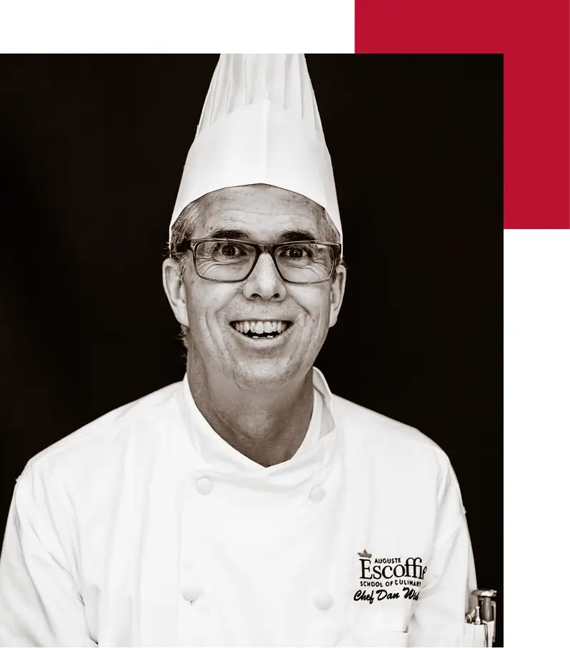 Escoffier Chef Instructor Dan Widmann