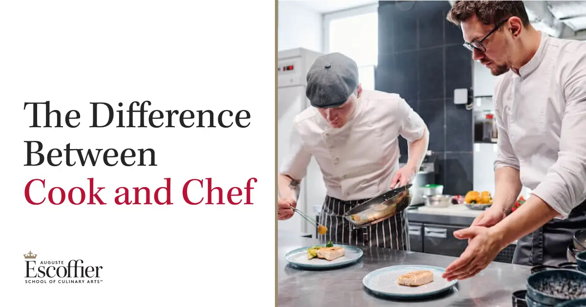 The Difference Between a Professional Cook and a Chef