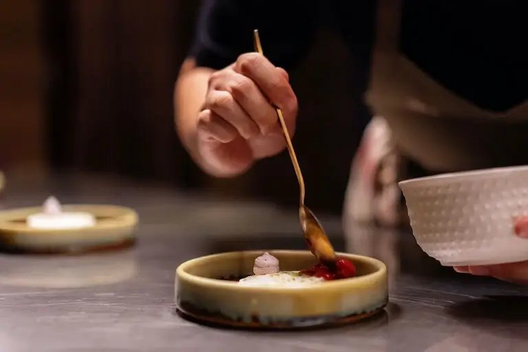 Other classes may focus on plated desserts.