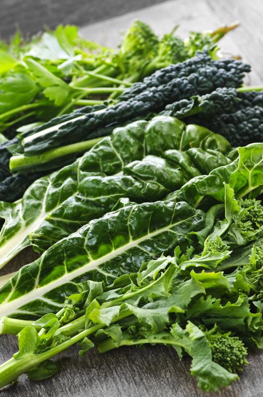 Consider what greens are readily available when planning your recipes.