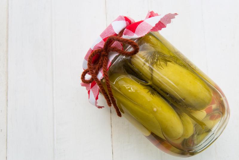 Try sipping kombucha with pickled or fermented foods.