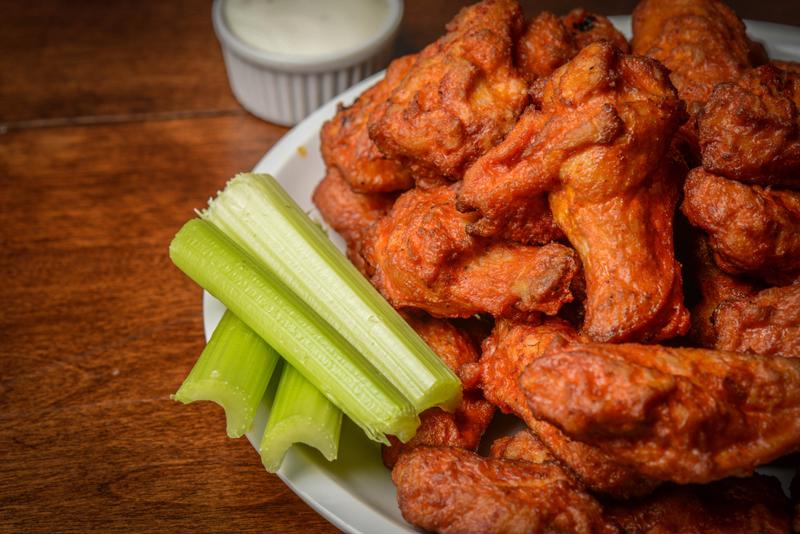 Hot sauce is part of a wide range of dishes, including classic Buffalo wings.
