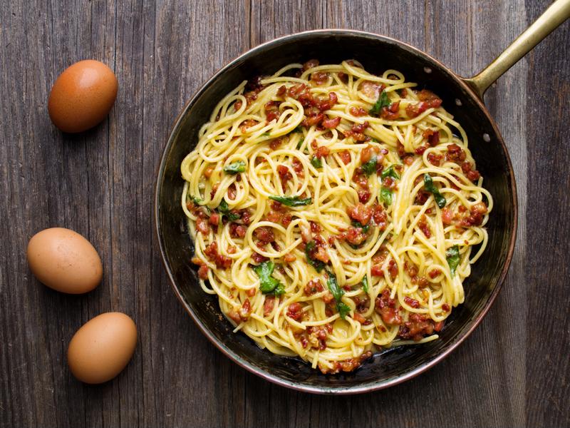 With some creative ingredients, spaghetti can show off your culinary skills.