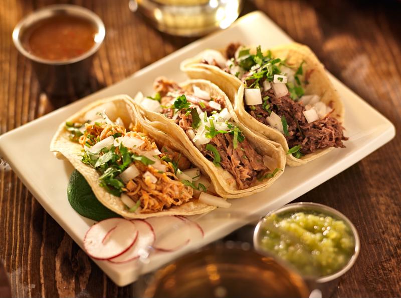 Experiment with different toppings for your tacos.