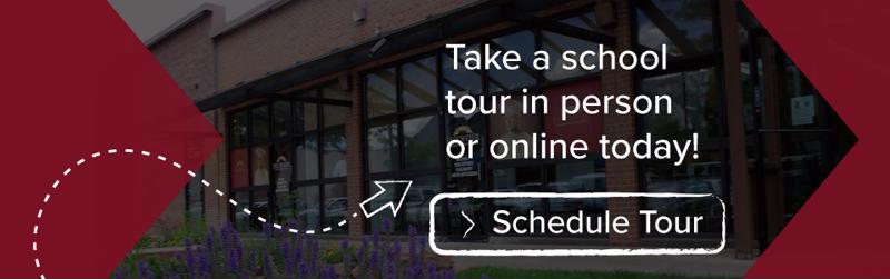 Take a school tour in person or online today, schedule tour 